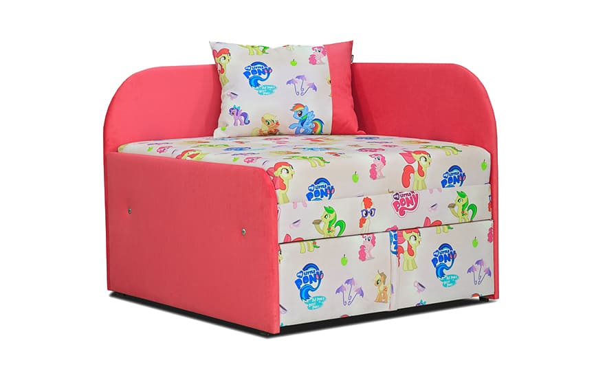 Диван детский Капитошка, раскладной, 2-местный