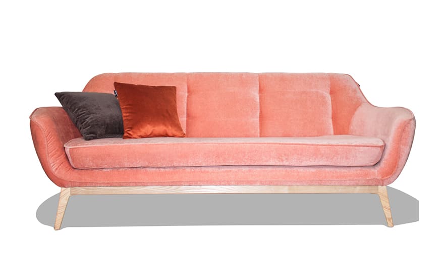 Диван Teo Wood, 3-хместный