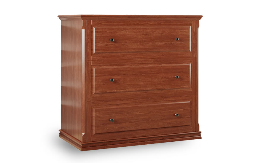 Комод Ладья 3 шухляди Бук