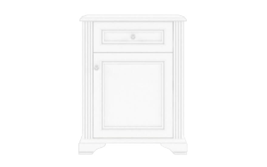 Комод Вайт 1D1S