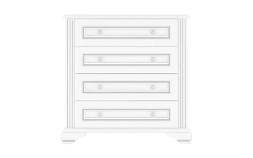 Комод Вайт 4S/90