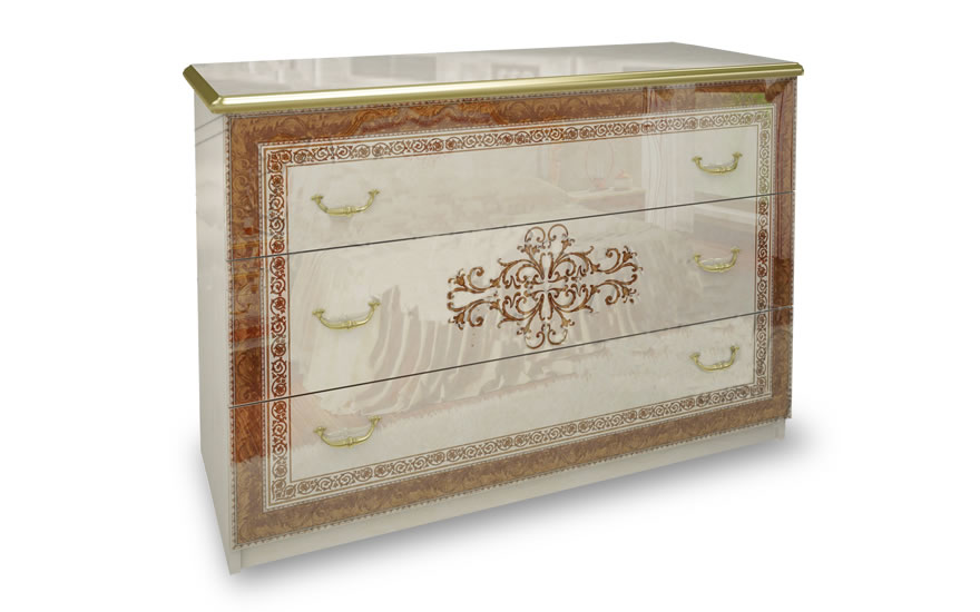 Комод  Дженніфер 3 шухляди, Радіка Беж