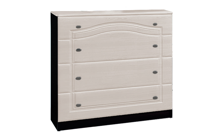 Комод Ніколь, вудлайн білий