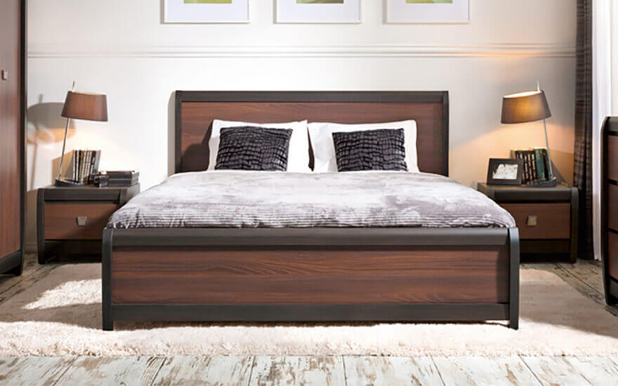 Кровать Лорен 140 с основанием