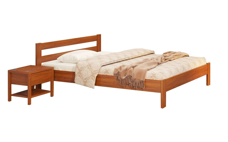 Кровать Альпина Дуб Лак