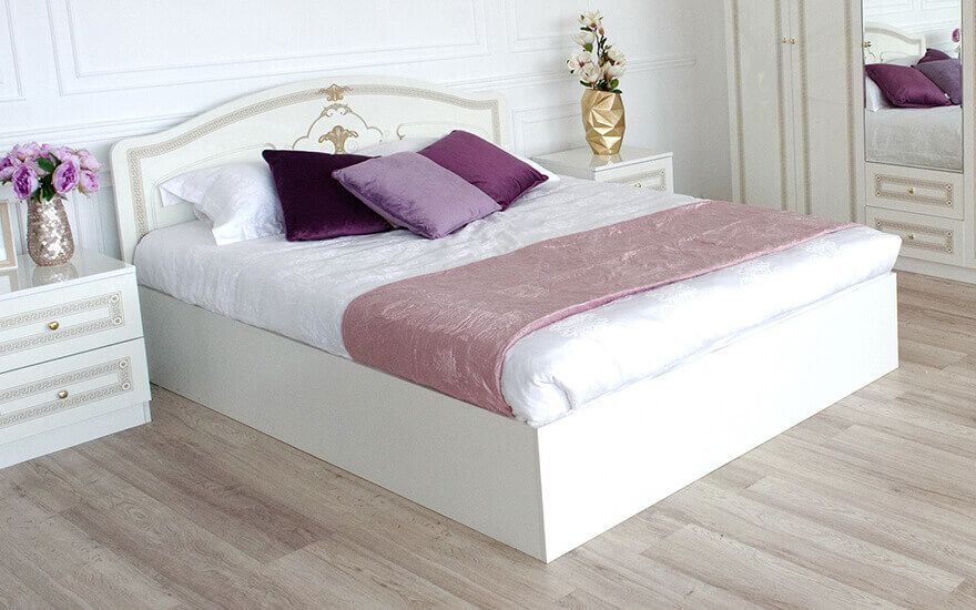 Кровать Стелла 160 Белый