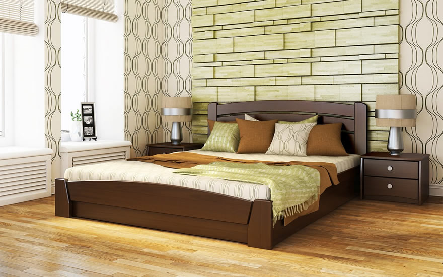 Ліжко Селена Аурі з механізмом Бук масив