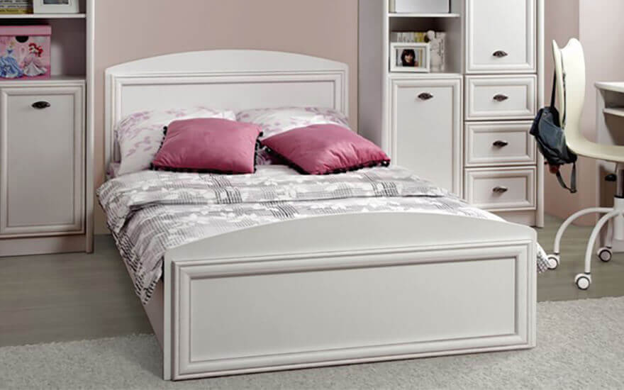 Кровать Салерно 90 с основанием