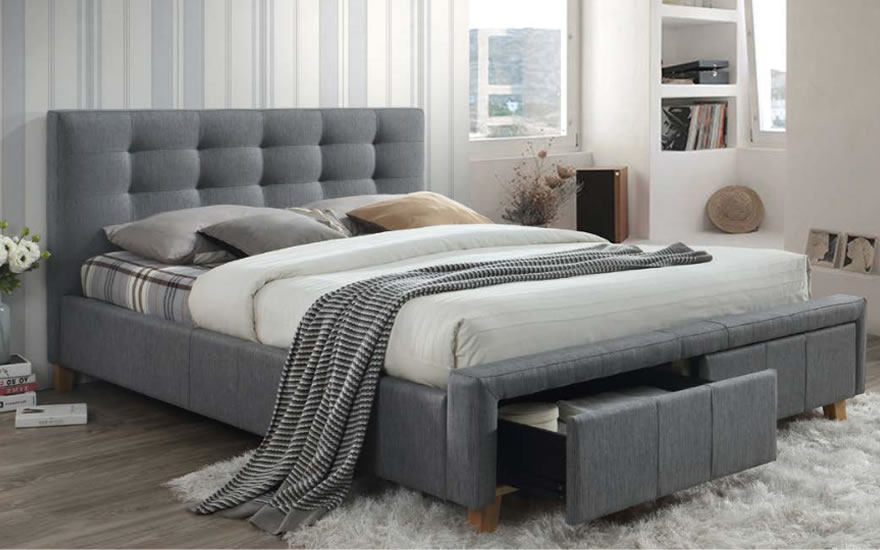 Кровать Ascot Серый