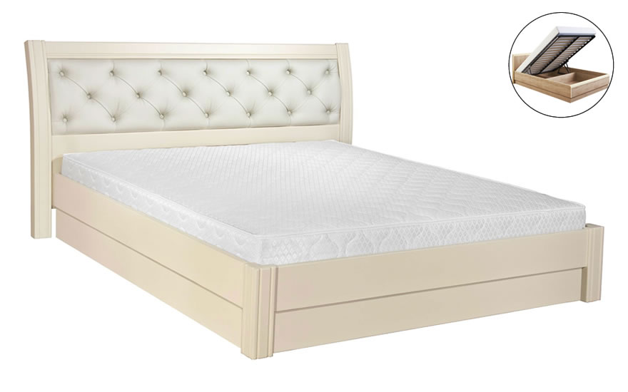 Ліжко Світлана Сосна з механізмом