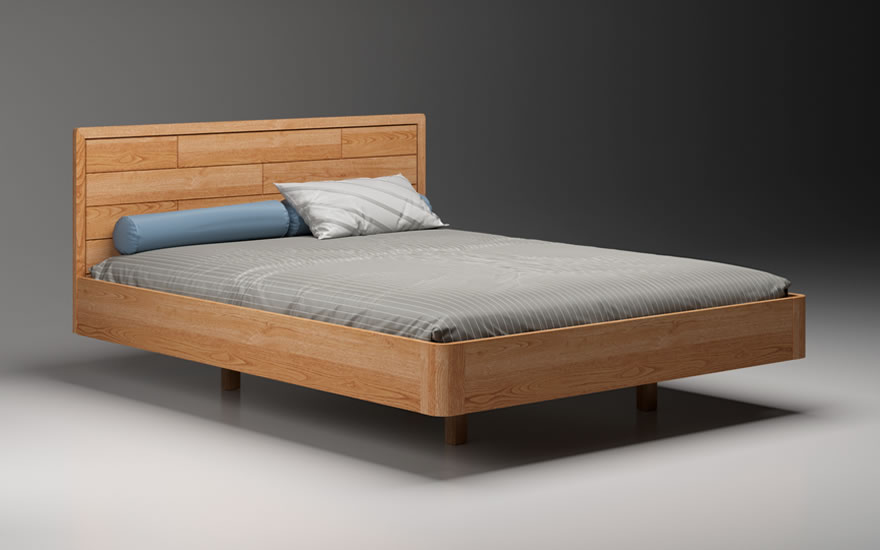 Ліжко Лауро масив Ясен