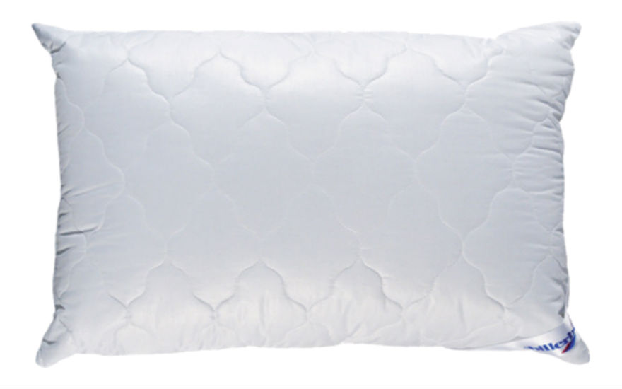 Подушка Лілія  сатин (колір білий)