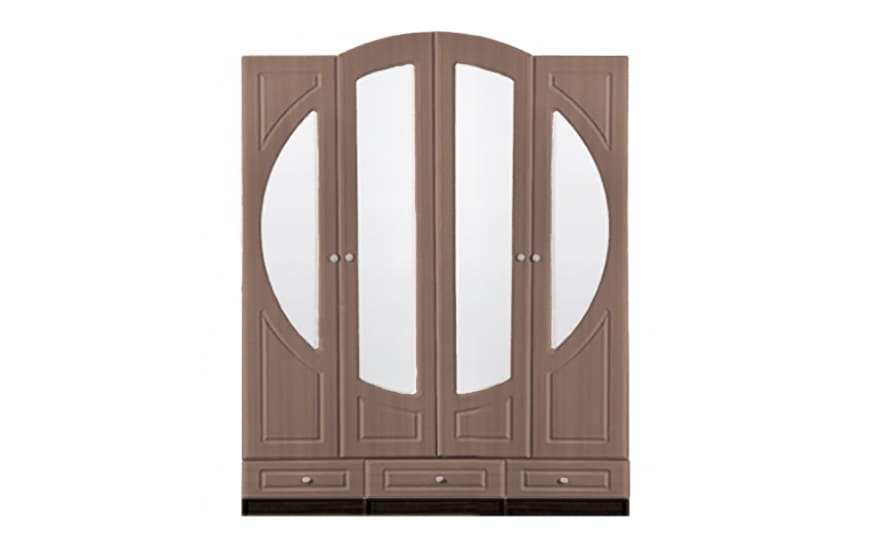 Шкаф Омега, штрокс шоколад