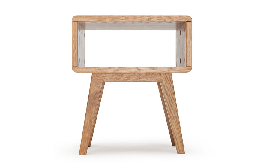 Тумба прикроватная Вайде массив Ясень